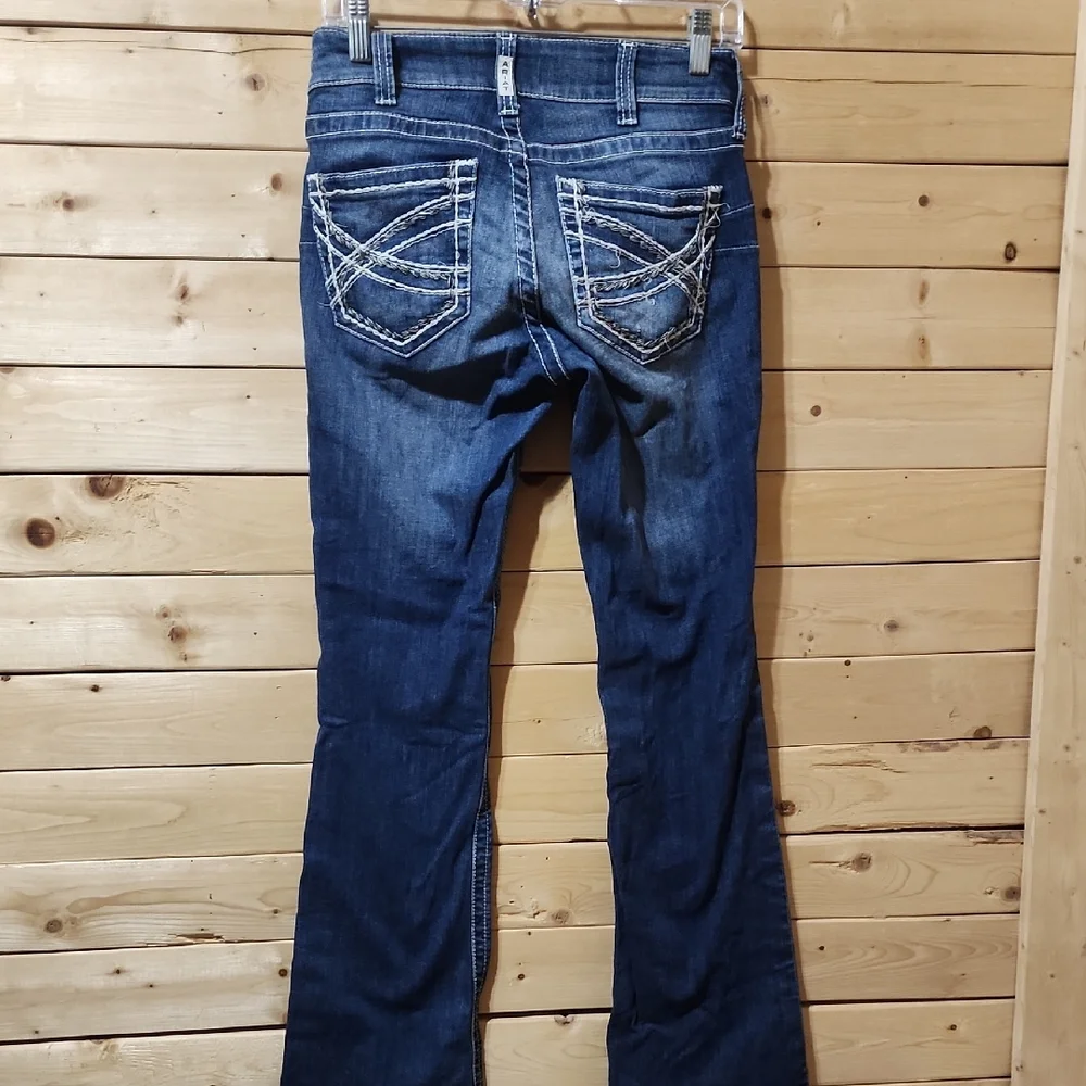 Ariat Real Denim Size 27R Bootcut Inseam 32in - Picture 1 of 7
